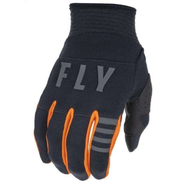Fly Racing F-16 2022 мотоперчатки детские, черно-оранжевый