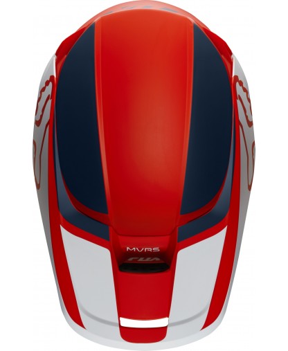 Fox Racing V1 Przm 2019 шлем кроссовый, красно-бело-синий