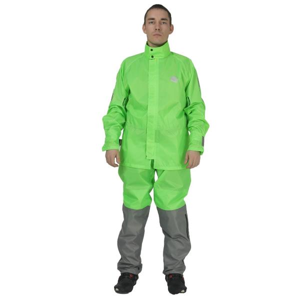 Hyperlook Titan дождевик раздельный (куртка+штаны), ярко-салатовый