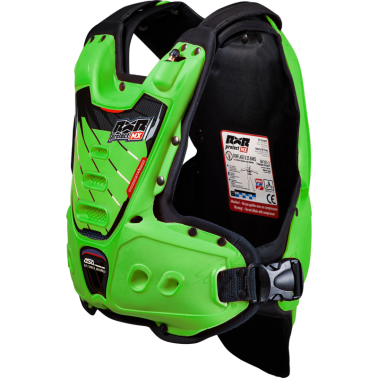 RXR Strongflex JR панцирь детский с пневмоамортизацией, зелёный