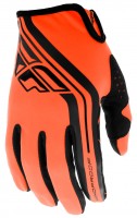 Fly Racing Windproof Lite мотоперчатки, оранжево-черный