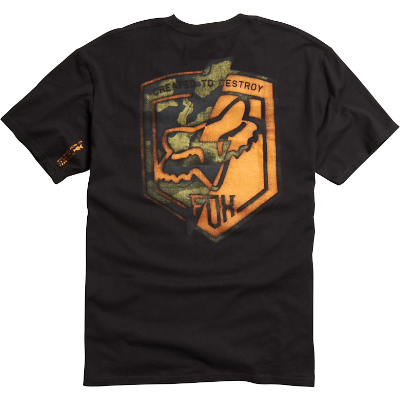 Fox Pedley SS Tee футболка, черный