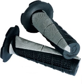 Scott Grips Duece+Donuts двойные грипсы и донаты на руль, черный с серым