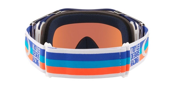 Oakley Airbrake TLD PreMix мотоочки, сине-оранжевый, синяя линза