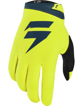 Shift White Air Youth Yellow/Navy мотоперчатки детские