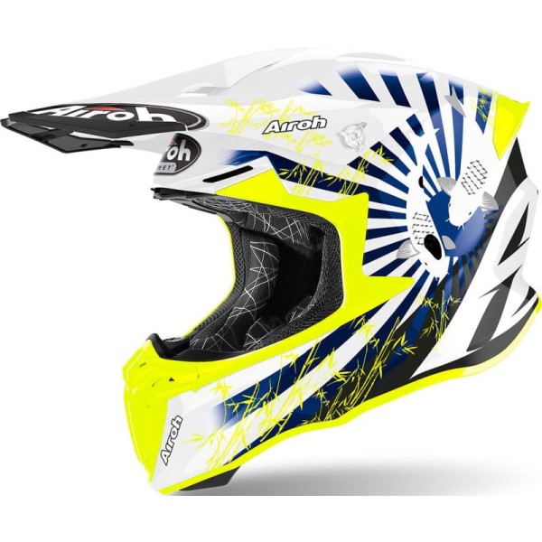 Airoh Twist 2.0 Katana Blue Gloss шлем внедорожный Airoh Twist 2.0 Katana Blue Gloss шлем внедорожный