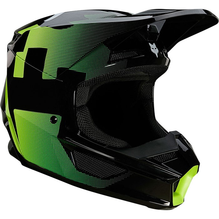 Fox Racing V1 Tayzer Black шлем кроссовый