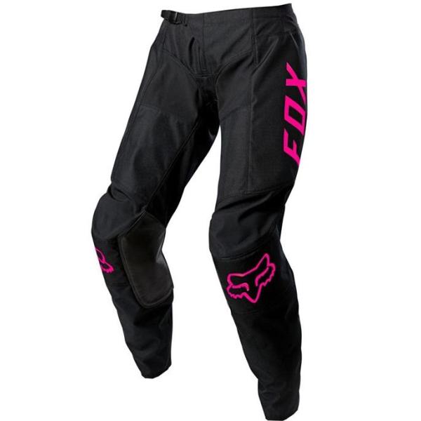 Fox Racing 180 Djet Womens мотоштаны женские, черно-розовый