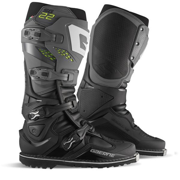 Gaerne SG-22 Gore-Tex Enduro Antracite Black мотоботы кроссовые | Интернет магазин мотоэкипировки и изделий из кожи moto85