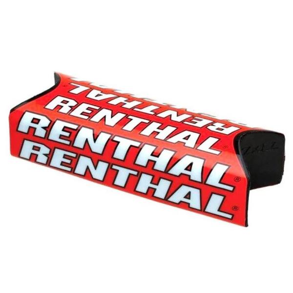 Renthal Team Issue Fatbar Pad Red подушка на руль без перемычки Renthal Team Issue Fatbar Pad Red подушка на руль без перемычки