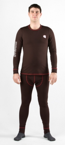 Hyperlook Flame Skin термобелье зимнее, кальсоны, коричневый