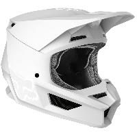 Fox Racing V1 Matte 2020 White шлем кроссовый