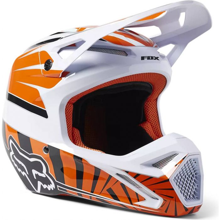 Fox Racing V1 Goat Orange шлем кроссовый