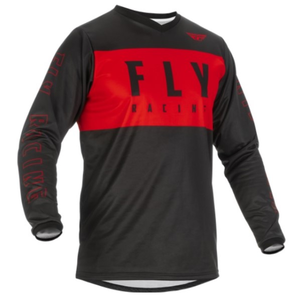 Fly Racing F-16 2022 джерси, красно-черный Fly Racing F-16 2022 джерси, красно-черный