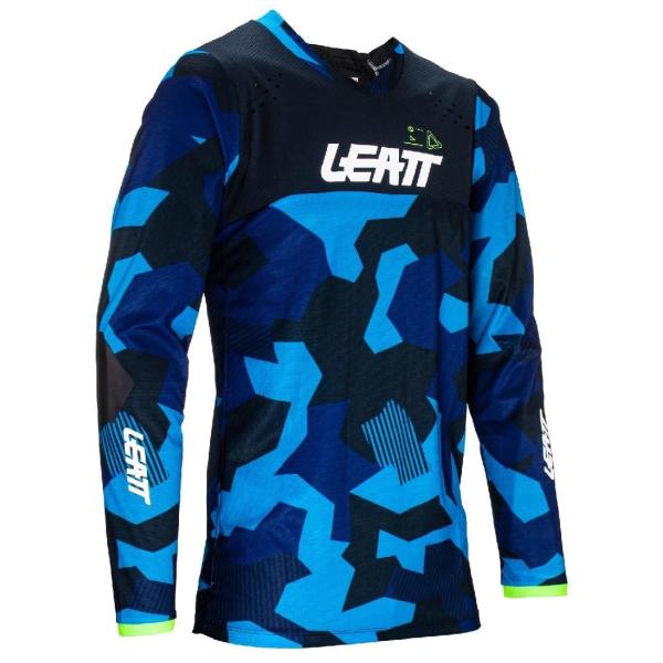 Leatt Moto 4.5 Enduro 2025 Blue джерси Leatt Moto 4.5 Enduro 2025 Blue джерси