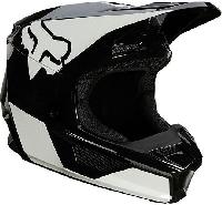 Fox Racing V1 Revn Black/White шлем кроссовый