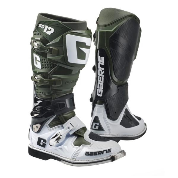 Gaerne SG12 SE Army мотоботы кроссовые, темно-зеленый хаки