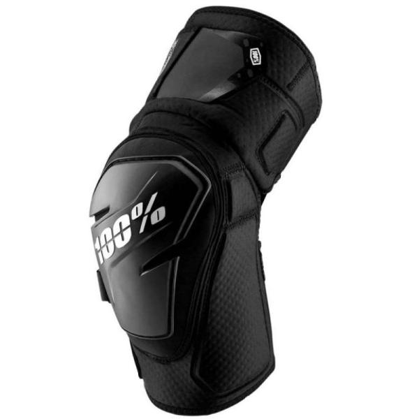 100% Fortis наколенники, черный