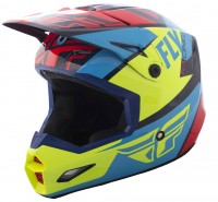 Fly Racing Elite Guild 2018 шлем кроссовый, сине-красно-желтый