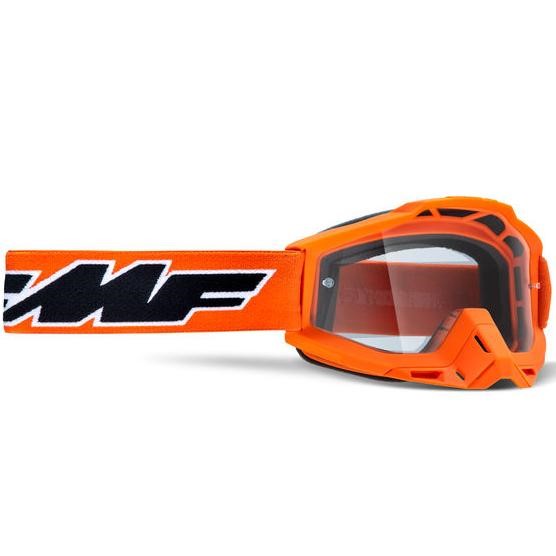 FMF Powerbomb Rocket Orange мотоочки, прозрачная линза