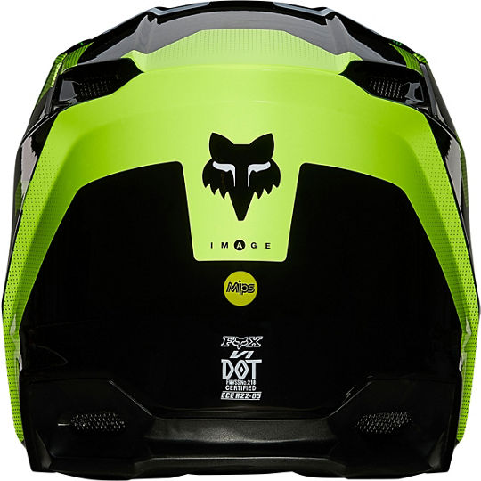 Fox Racing V1 Tayzer Black шлем кроссовый Fox Racing V1 Tayzer Black шлем кроссовый