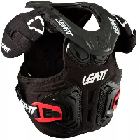 Leatt Fusion Vest Junior 2.0 Защита шеи и тела подростковая, черный
