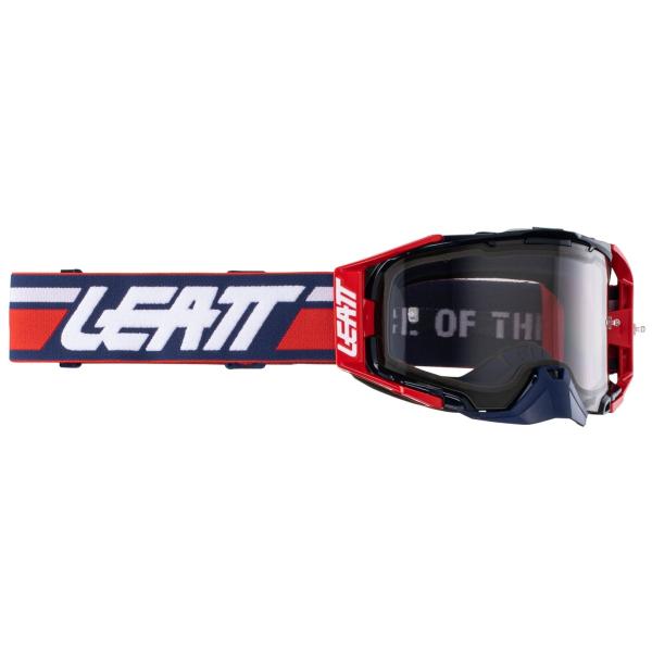 Leatt Velocity 6.5 Royal / Light Grey 58% мотоочки, двойная линза