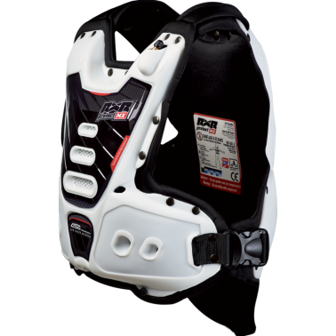 RXR Strongflex панцирь с пневмоамортизацией, бело-черный