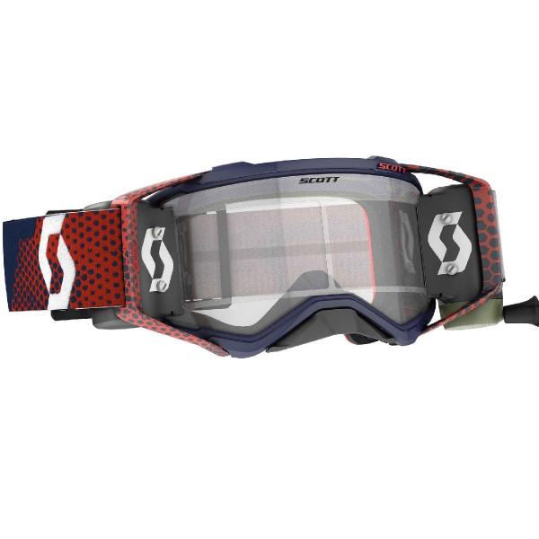 Scott Prospect WFS Red/Blue Сlear Lens мотоочки с перемоткой