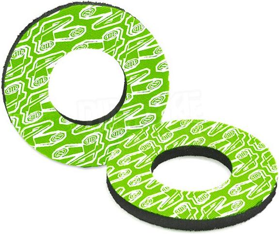 Renthal Grip Donutz донаты на грипсы (накладки на ручки руля), зеленый Renthal Grip Donutz донаты на грипсы (накладки на ручки руля), зеленый