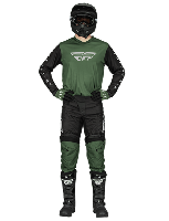 Fly Racing F-16 2023 Green/Black комплект
