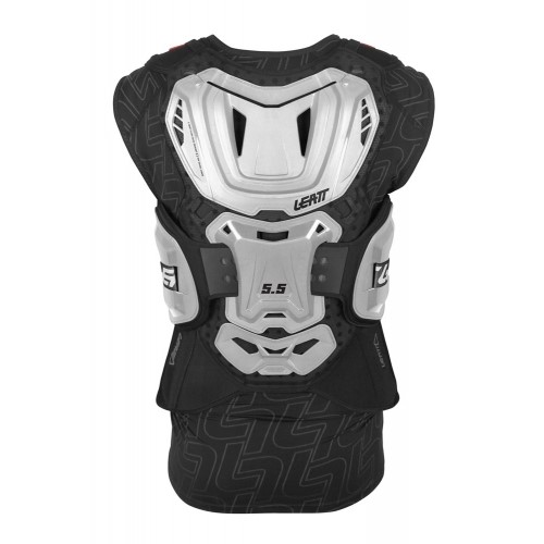 Leatt 5.5 моточерепаха без рукавов, белый