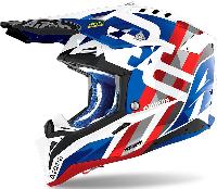 Airoh Aviator 3 Rainbow Blue/Red  