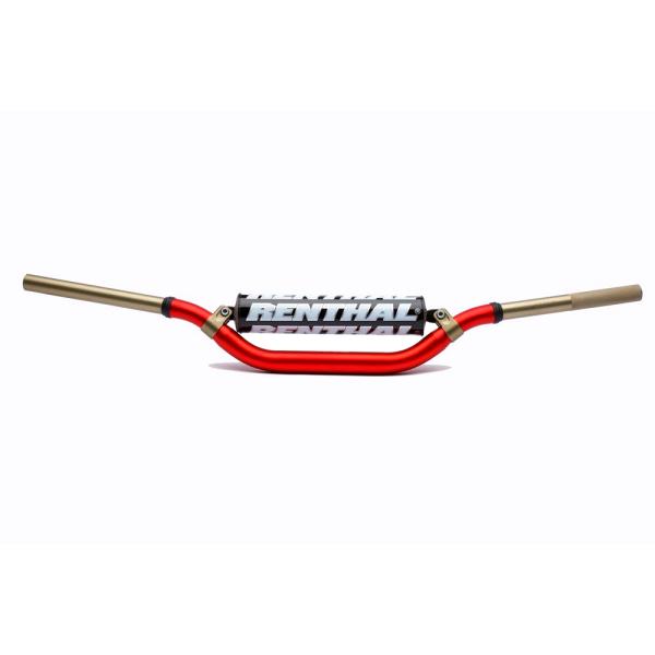 Renthal Twinwall Villopoto/Stewart руль кроссовый (28мм), красный (996-01-RD)