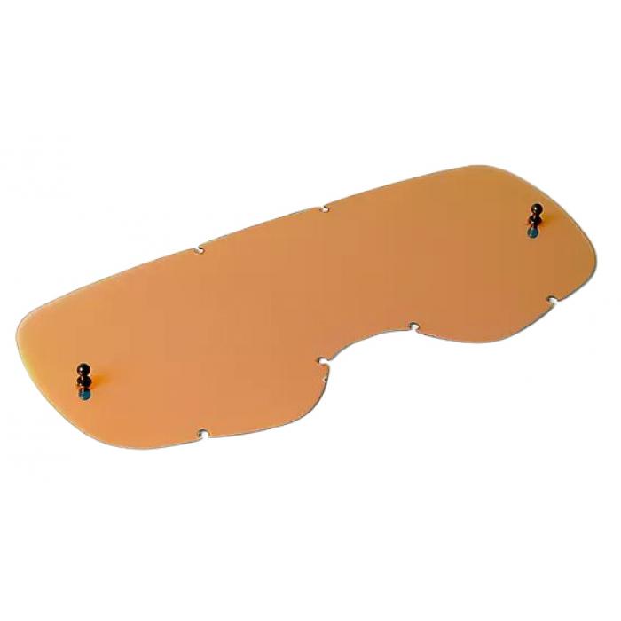Fox Airspace/Main II Chrome Lexan Lens Red 