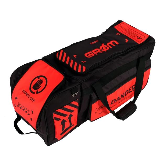 Grom MX Gearbag Danger сумка для экипировки, чёрно-красный
