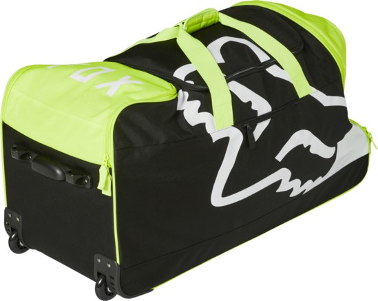 Fox Skew Shuttle 180 Roller Flow Yellow, сумка на колесах