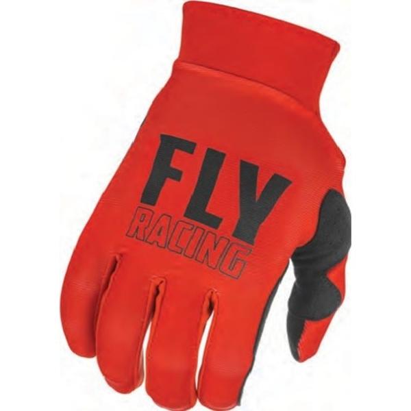 Fly Racing Pro Lite 2022 мотоперчатки, красно-черный