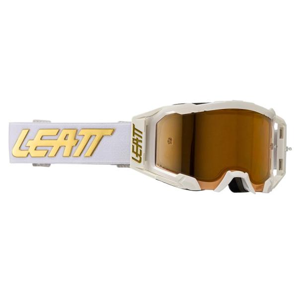 Leatt Velocity 5.5 Iriz White / Bronze 68% мотоочки, двойная линза