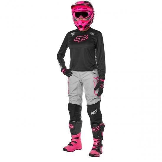 Fox Racing 180 Mata Womens 2019 комплект женский, черно-розовый