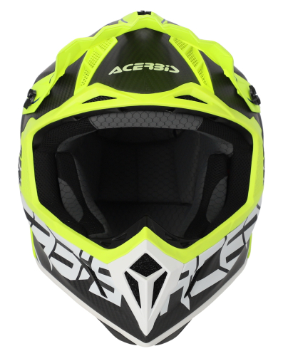 Acerbis Steel Carbon 22-06 Black/Fluo шлем внедорожный