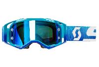 Scott Prospect Blue/White/Electric Blue hrome Lens 