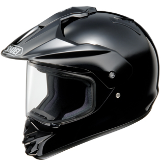 Shoei Hornet-ds Plain шлем, черный матовый