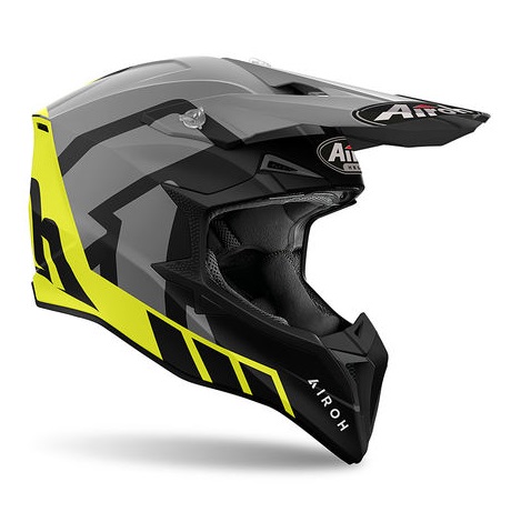 Airoh Wraaap Reloaded Yellow Matt шлем внедорожный