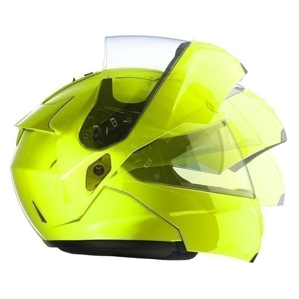 HJC SY-MAX III Fluorescent Green шлем модуляр