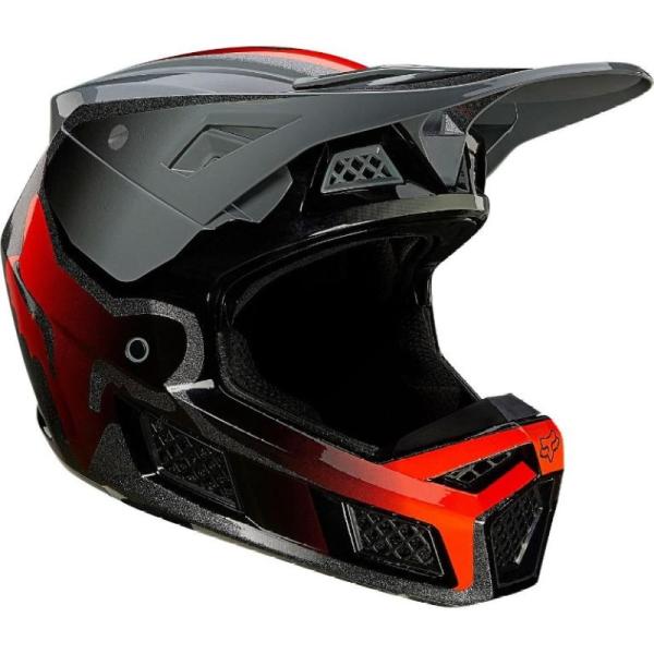 Fox Racing V3 RS Wired Steel Grey шлем кроссовый Fox Racing V3 RS Wired Steel Grey шлем кроссовый