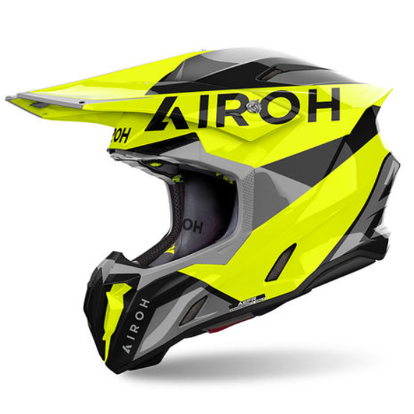 Airoh Twist 3 King Yellow Gloss шлем внедорожный