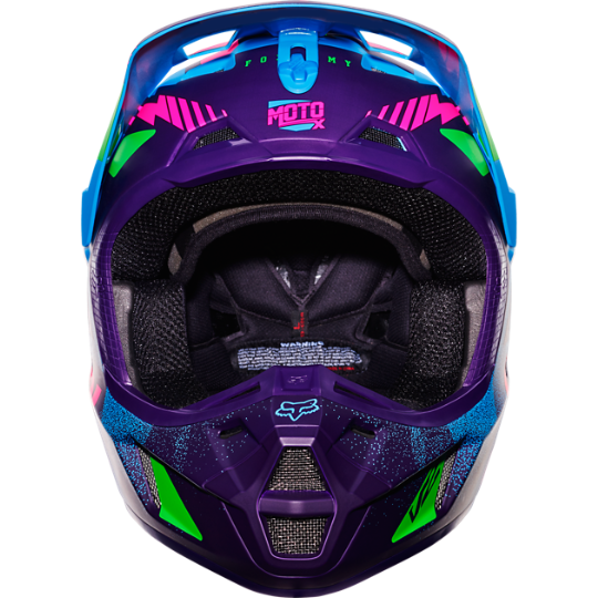 Fox Racing V2 Vicious Special шлем кроссовый, фиолетово-синий