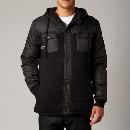 Fox Sentry Zip Front Fleece мотокуртка, черный