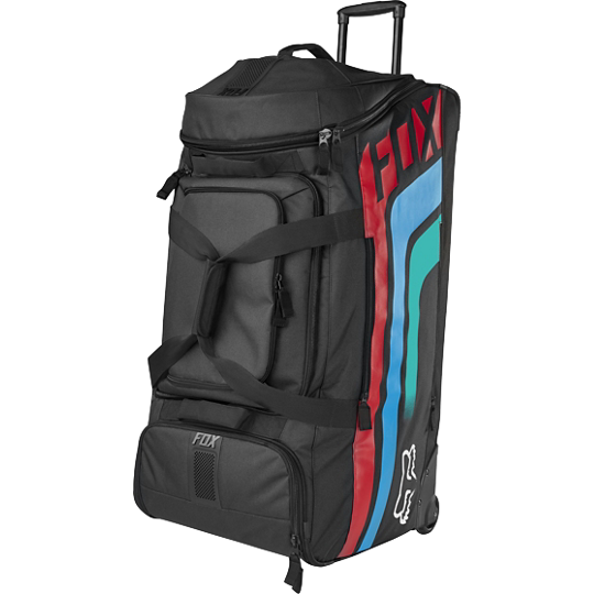 Fox Shuttle Roller Seca Gear Bag Сумка для экипировки, черно-красно-синий